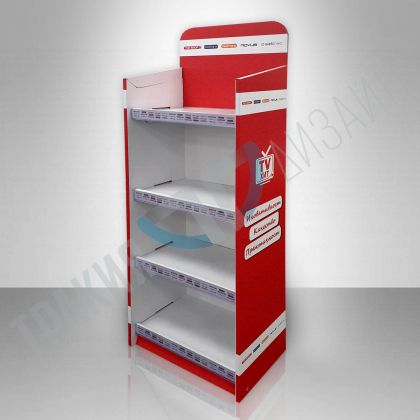 Стелаж от велпапе "Пример 3"