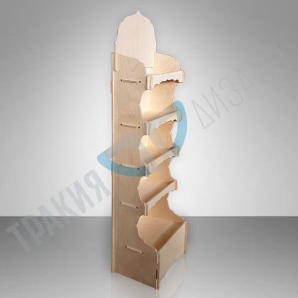 Стелаж от шперплат "Модел 2"