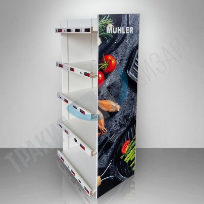 Стелаж от Аbiplex за тигани