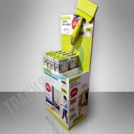 Corrugated cardboard shelf "Example 10"